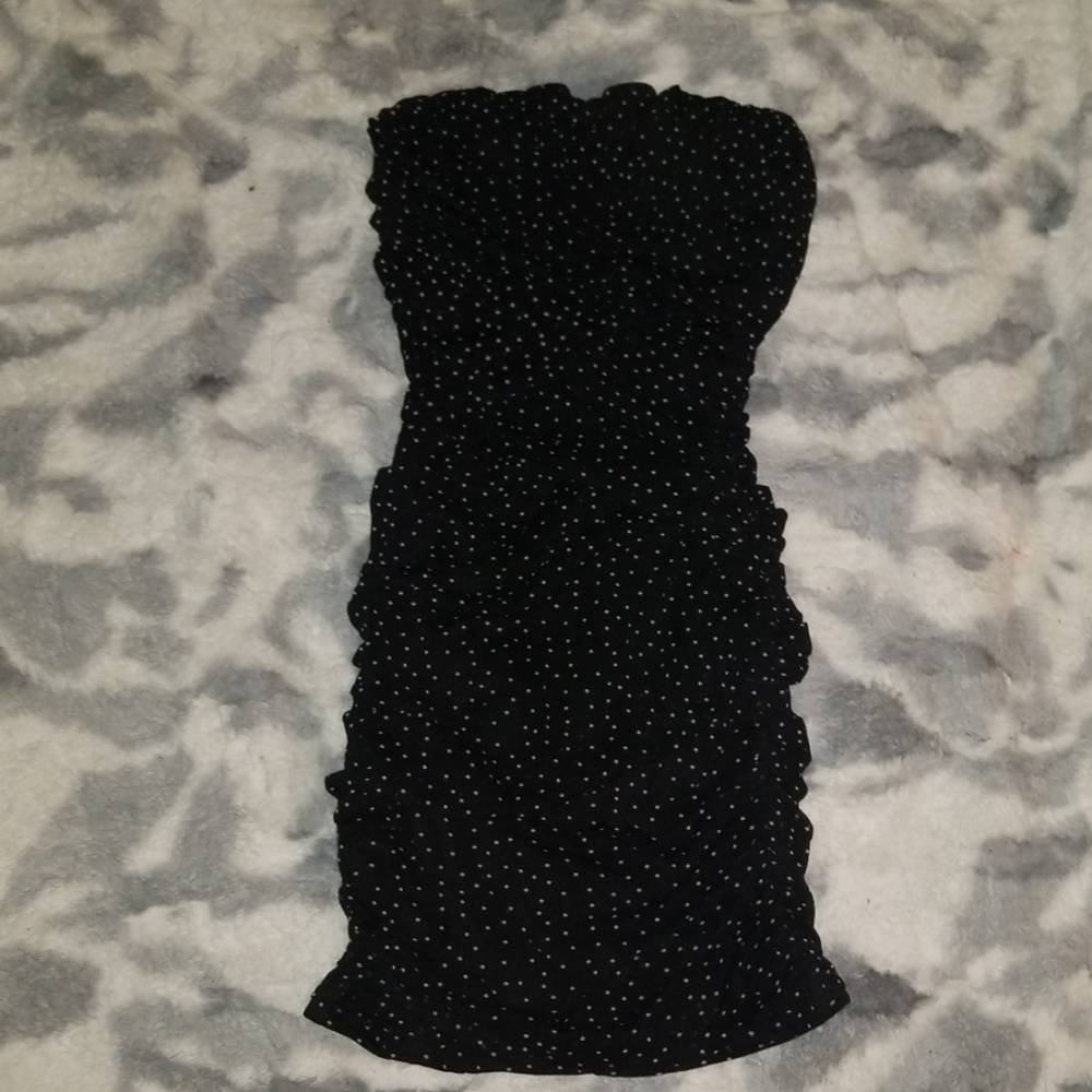 Mini Polka dotted Dress